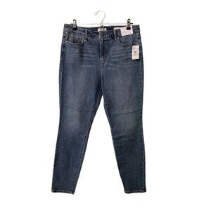 Jessica Simpson High Rise Forever Rolled‎ Ankle Jeans